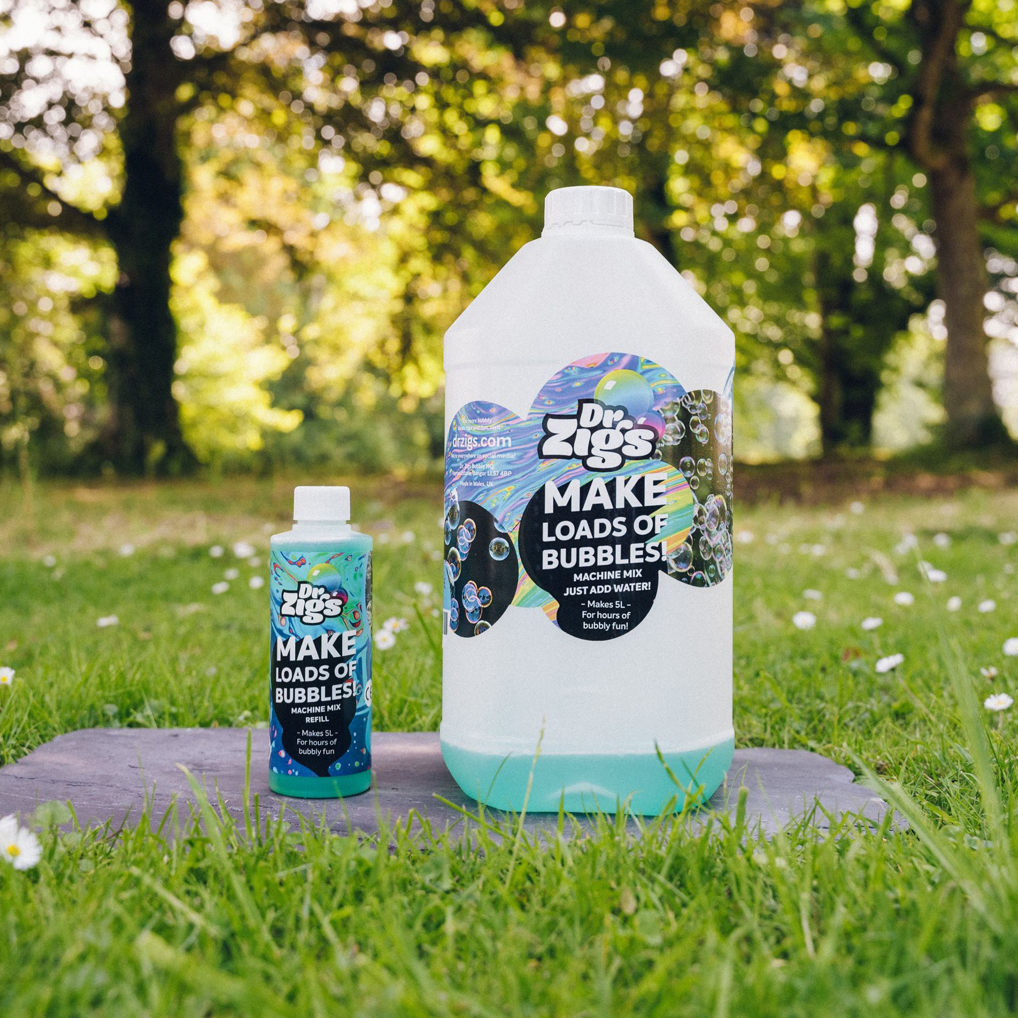 Bubbles for bubble shop machine