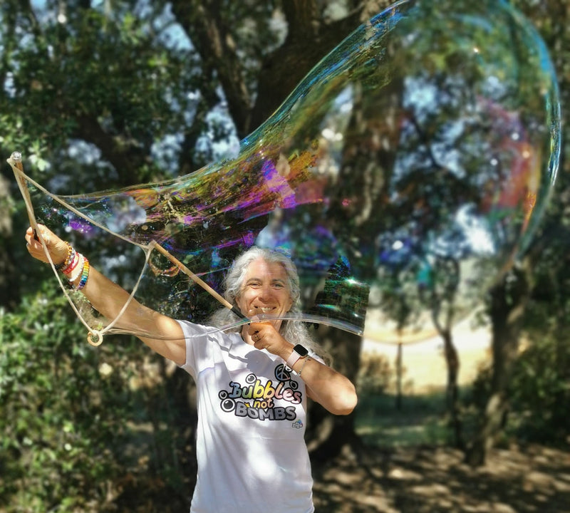 Bubbles Not Bombs T-shirt