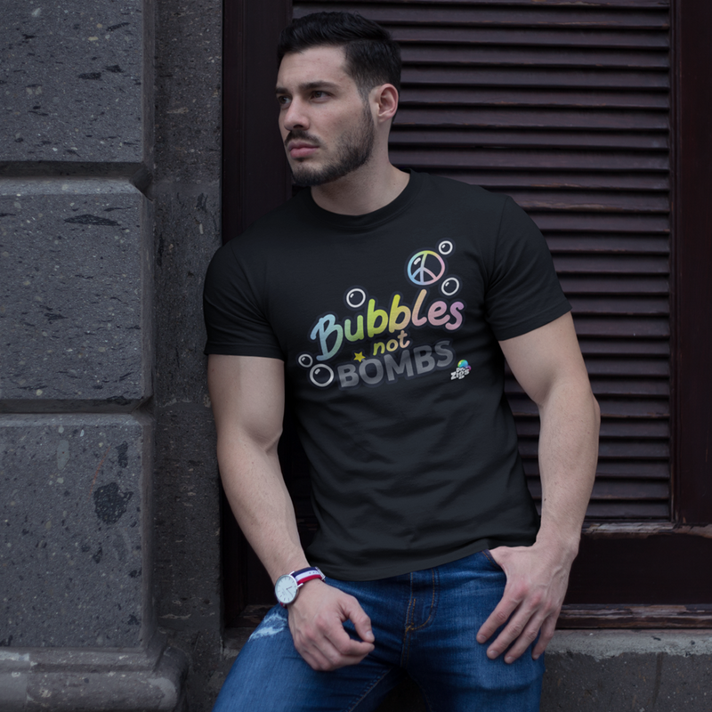 Bubbles Not Bombs T-shirt