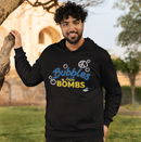 Bubbles Not Bombs   Ukraine Flag  Hoodie