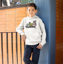 Kids Bubbles Not Bombs   hoodie