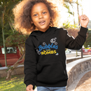 Kids  Bubbles Not Bombs   - Ukraine Flag  hoodie