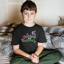 Kids Bubbles Not Bombs T-shirt - Palestine Flag